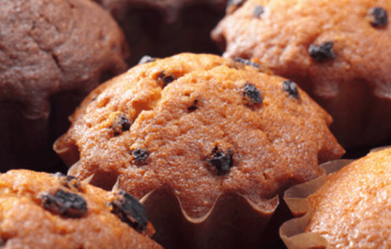 Coconut Raisin Muffins